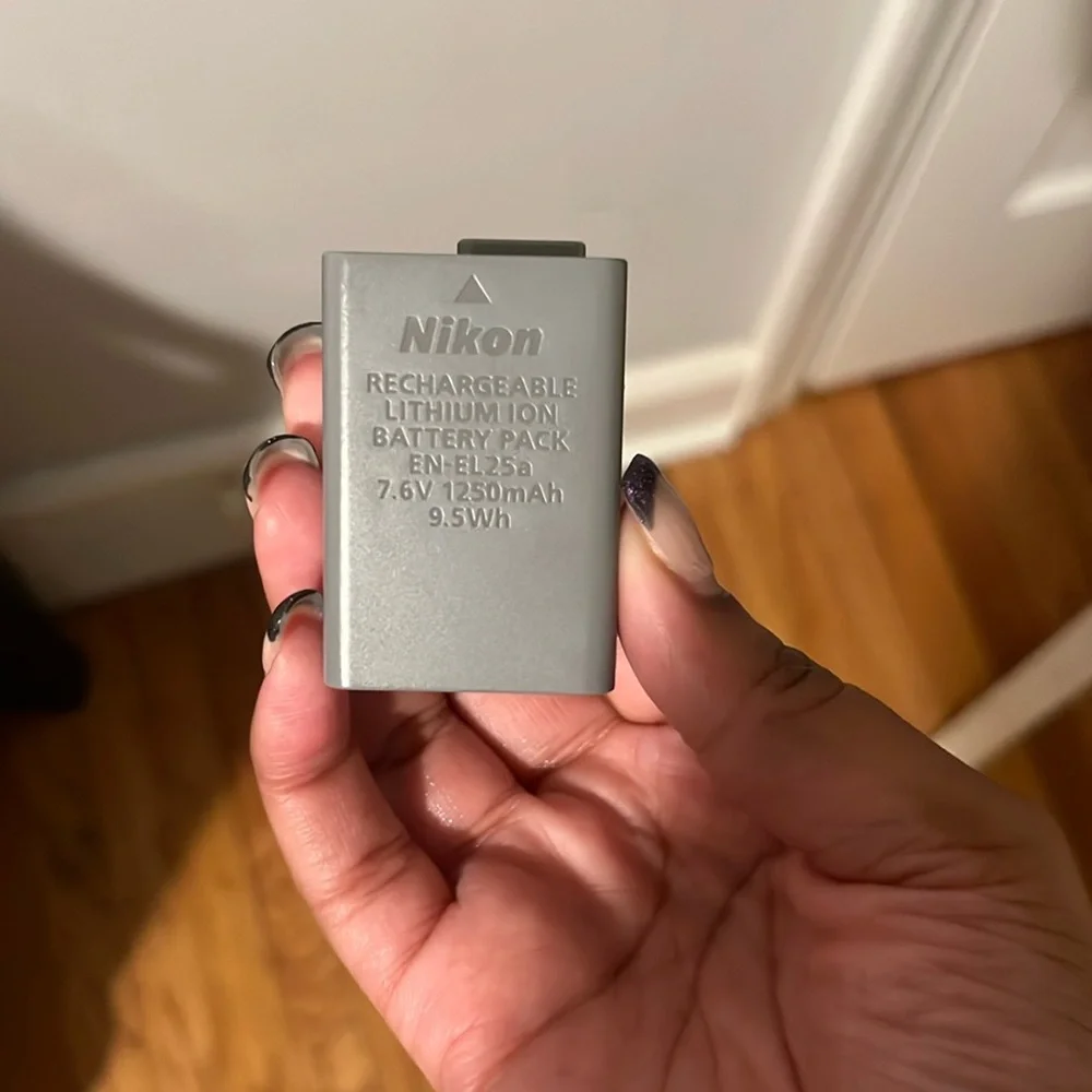 BRAND NEW FRESH OUT OF THE BOX EN-EL25a battery used to power mirrorless cameras